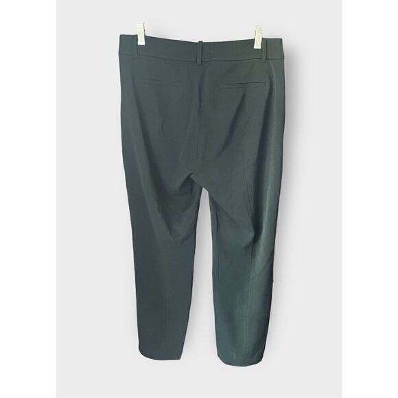 J. Crew Women’s Size 6 Black Trousers Slim Ankle Pants Polyester Viscose Blend S - Picture 6 of 6